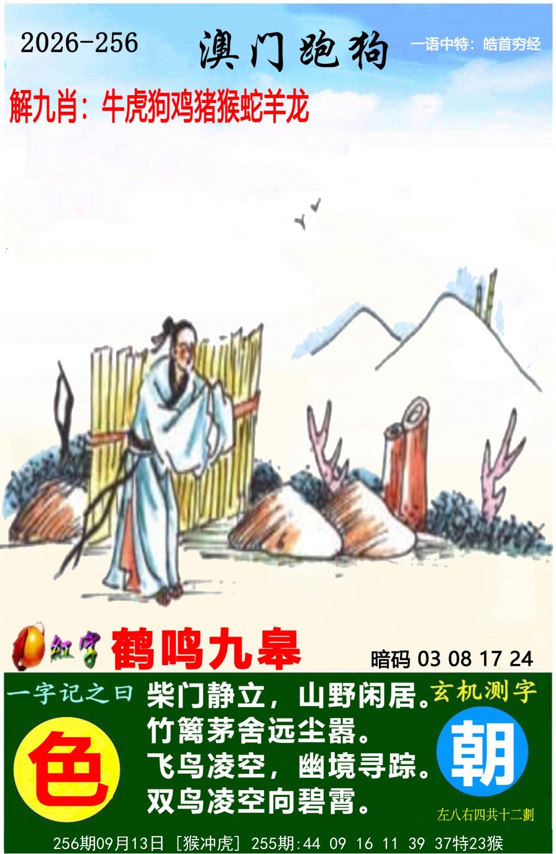 澳门跑狗图